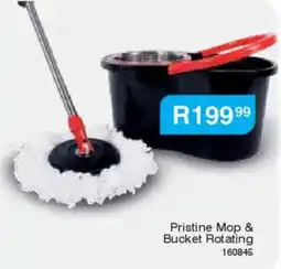 Crazy Plastics Pristine Mop & Bucket Rotating offer
