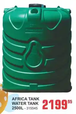 Cashbuild Africa tank water tank offer