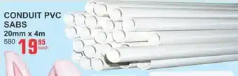 Cashbuild Conduit pvc sabs offer
