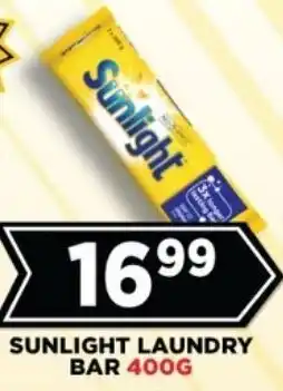 Goal Supermarket Sunlight laundry bar offer