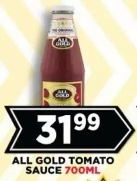 Goal Supermarket All gold tomato sauce offer