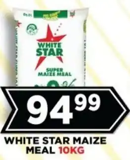 Goal Supermarket White star maize meal offer