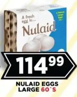 Goal Supermarket Nulaid eggs large offer