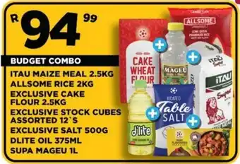 Goal Supermarket Budget Combo offer