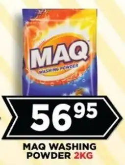 Goal Supermarket Maq washing powder offer