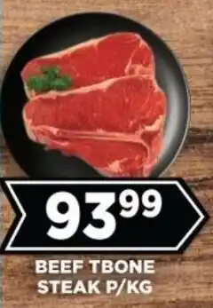 Goal Supermarket Beef Tbone Steak offer