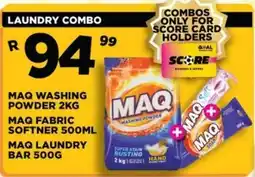Goal Supermarket Laundry Combo offer