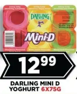 Goal Supermarket Darling Mini-D Yoghurt offer