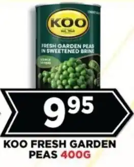 Goal Supermarket Koo fresh garden peas offer