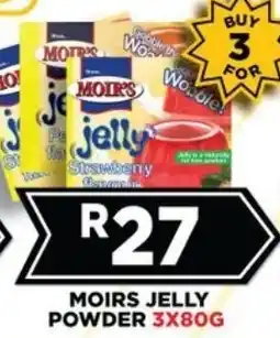 Goal Supermarket Moirs jelly powder offer