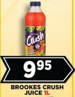 Goal Supermarket Brookes crush juice offer