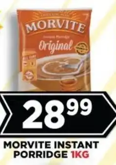 Goal Supermarket Morvite instant porridge offer
