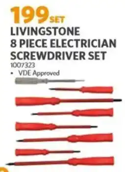 BUCO Livingstone electrician screwdriver set offer