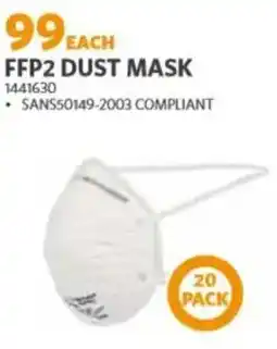 BUCO Ffp2 dust mask offer
