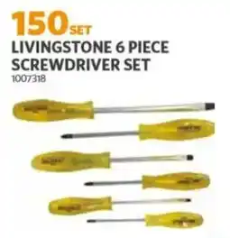 BUCO Livingstone screwdriver set offer