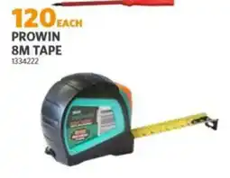 BUCO Prowin 8m tape offer