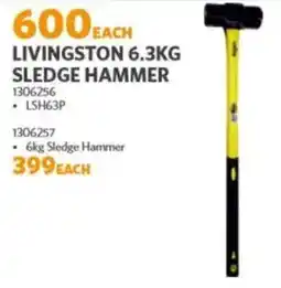 BUCO Livingston sledge hammer offer