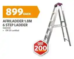 BUCO Afriladder 6 step ladder offer