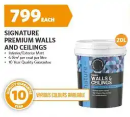 BUCO Signature premium walls and ceilings offer