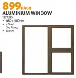 BUCO Aluminium window offer