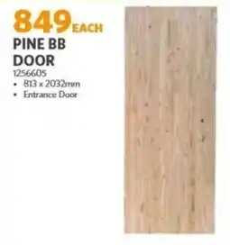 BUCO Pine BB Door offer
