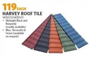 BUCO Harvey roof tile offer