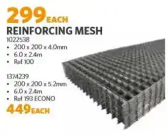 BUCO Reinforcing mesh offer