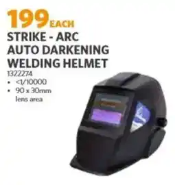 BUCO Strike-arc auto darkening welding helmet offer