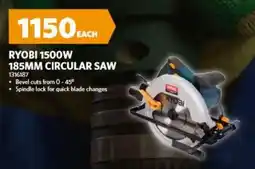 BUCO Ryobi 1500w circular saw offer