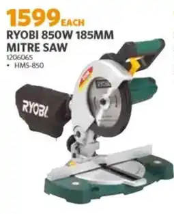 BUCO Ryobi 850w mitre saw offer