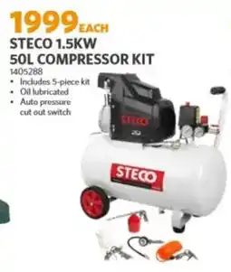 BUCO Steco 1.5kw compressor kit offer
