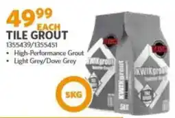 BUCO Tile Grout offer