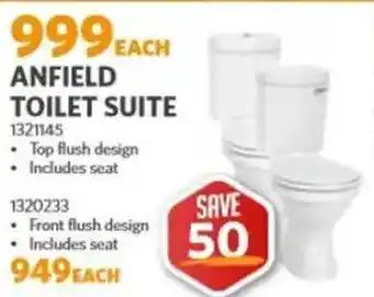 BUCO Anfield toilet suite offer