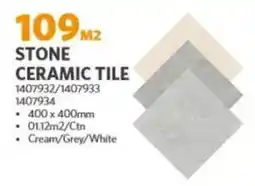 BUCO Stone ceramic tile offer