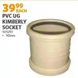 BUCO Pvc ug kimberly socket offer