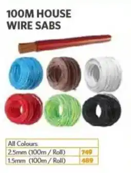BUCO House wire sabs offer