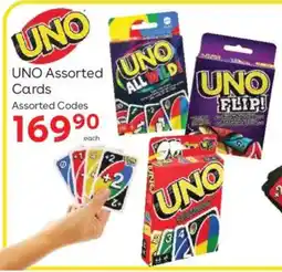 ToysRUs Uno Assorted Cards offer