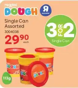 ToysRUs Reggies Dough Single Can Assorted offer