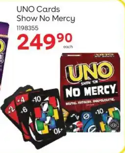 ToysRUs UNO Cards Show No Mercy offer