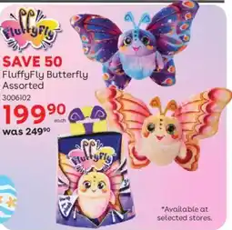 ToysRUs FluffyFly Butterfly Assorted offer