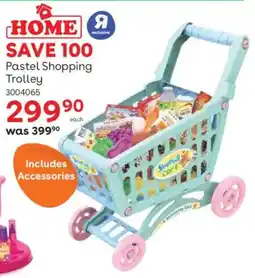 ToysRUs Home Pastel Shopping Trolley offer