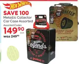 ToysRUs Hot Wheels Metallic Collector Car Case Assorted offer