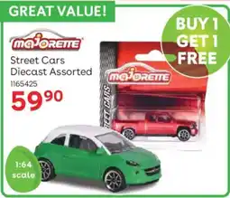 ToysRUs Majorette Street Cars Diecast Assorted offer
