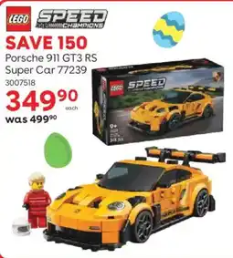 ToysRUs Lego Speed Porsche 911 GT3 RS Super Car offer