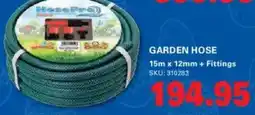 Cashbuild Garden Hose + Fittings offer
