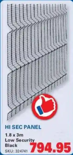 Cashbuild Hi sec panel low security black offer