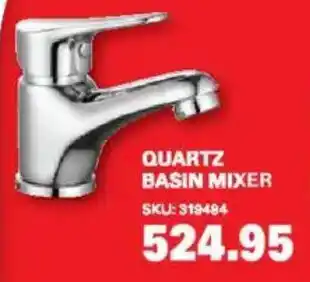 Cashbuild Quartz basin mixer offer