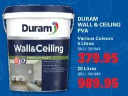 Cashbuild Duram Wall & Ceiling PVA offer