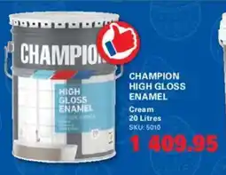 Cashbuild Champion high gloss enamel cream offer