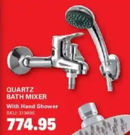 Cashbuild Quartz bath mixer with hand shower offer